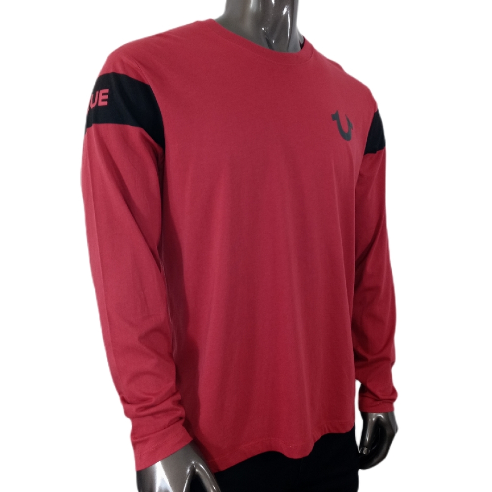 True Religion long-sleeve Crew Tee shirt - Picture 2 of 4
